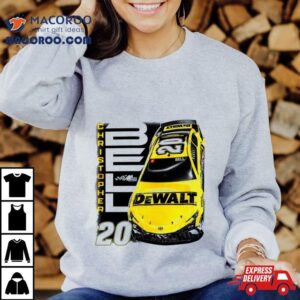 Nascar Christopher Bell Dewalt Car Tshirt