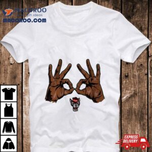 Nc State Basketball Three Goggles Shirt