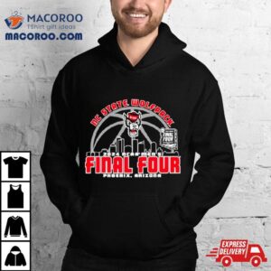 Nc State Wolfpack 2024 Ncaa Men’s Basketball Final Four Skyline Shirt