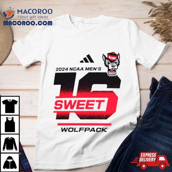 Nc State Wolfpack 2024 Ncaa Men’s Sweet 16 Shirt