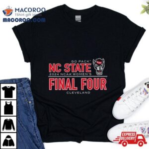 Nc State Wolfpack 2024 Youth Women’s Basketball Final Four Cleveland Shirt