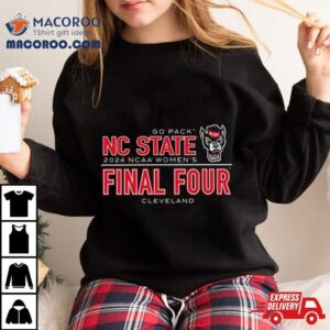 Nc State Wolfpack Youth Women S Basketball Final Four Cleveland Tshirt