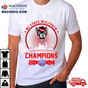 Nc State Wolfpack Acc Men S Basketball Tournament Champions Tshirt