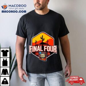 Ncaa Final Four Basketball Phoenix Cactus Tshirt