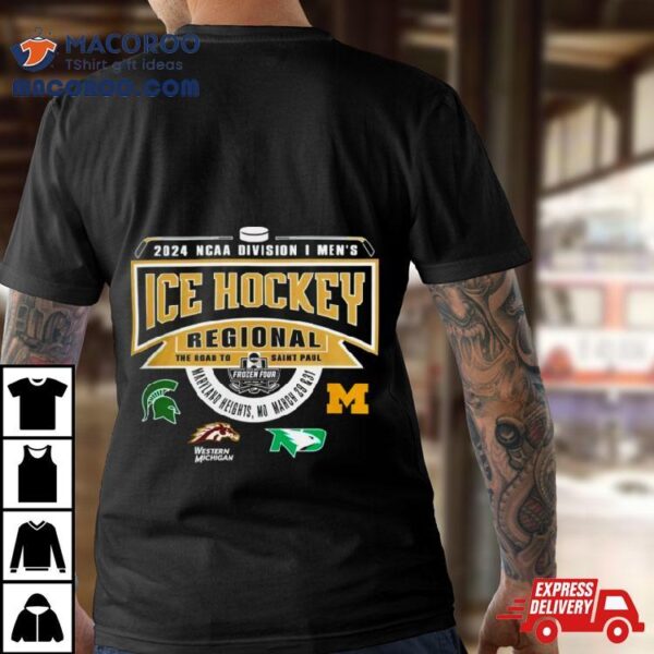 Ncaa Men’s Ice Hockey Regional Maryland Heights Championship 2024 Shirt