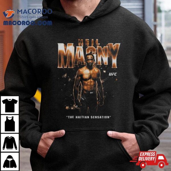 Neil Magny Retro Bitmap Shirt