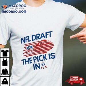 New England Patriots Team Draft The Pick Is In Tri Blend Tshirt