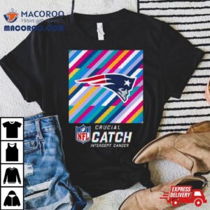 New England Patriots Nfl Crucial Catch Intercept Cancer Tshirt