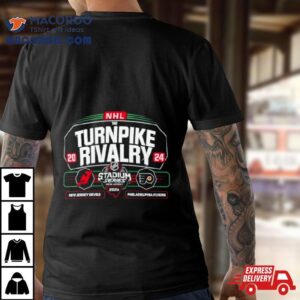 New Jersey Devils Vs Philadelphia Flyers Nhl Stadium Series Matchup Tshirt