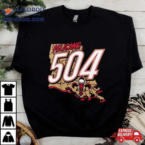 New Orleans Pelicans 504 Full Court Press Shirt