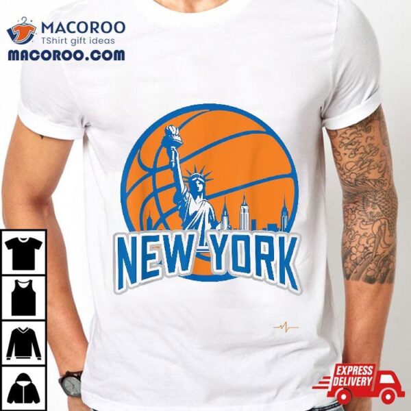 New York Basketball Team Retro Apparel For Fans Shirt