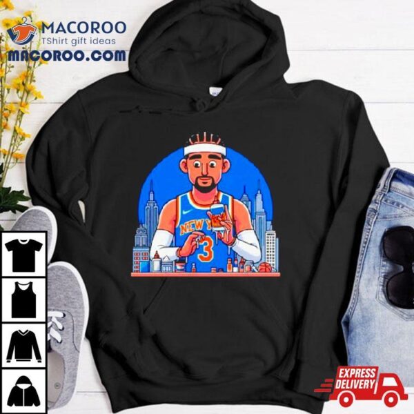 New York Knicks Josh Hart Glue Guy Skyline Shirt