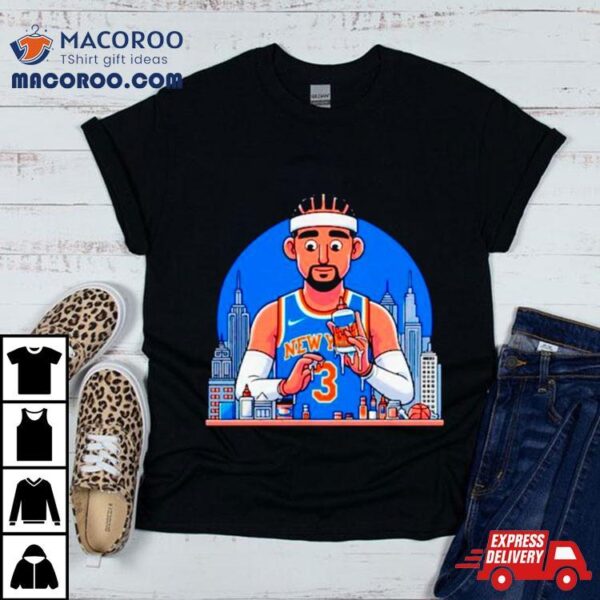 New York Knicks Josh Hart Glue Guy Skyline Shirt