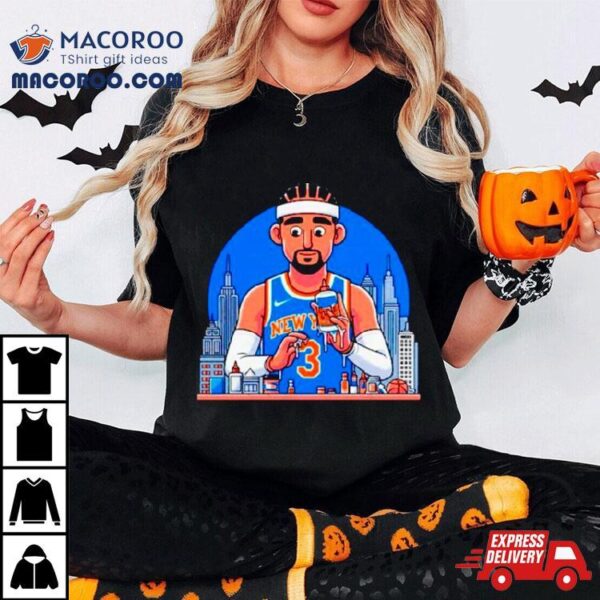 New York Knicks Josh Hart Glue Guy Skyline Shirt