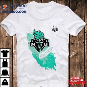 New York Liberty Stadium Essentials White Splashed Shirt