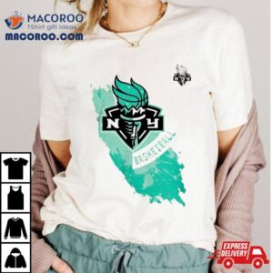 New York Liberty Stadium Essentials White Splashed Tshirt