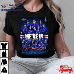 New York Rangers Advanced To The Stanley Cup Nhl Playoffs 2024 Shirt