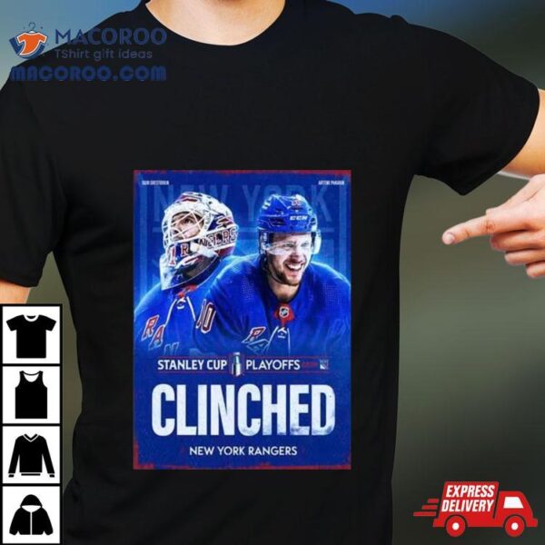 New York Rangers Are Bound For The Stanley Cup Playoffs 2024 Nhl Shirt