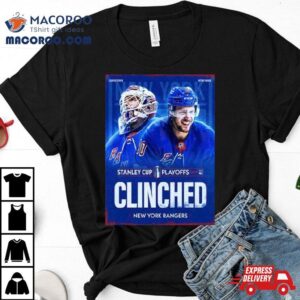 New York Rangers Are Bound For The Stanley Cup Playoffs Nhl Tshirt