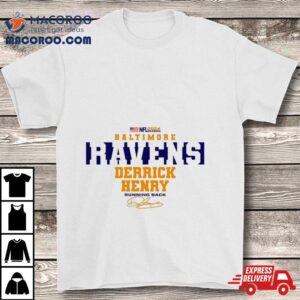 Nfl 2024 Baltimore Ravens Derrick Henry Running Back Shirt