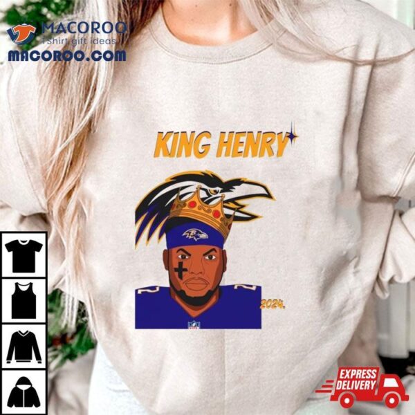 Nfl Ravens Football King Henry Baltimore Shirt