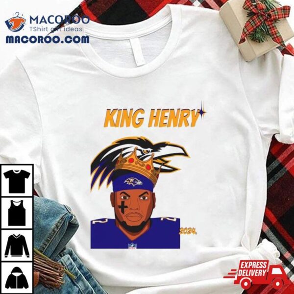 Nfl Ravens Football King Henry Baltimore Shirt