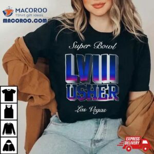 Nfl Super Bowl Lviii X Usher Tshirt