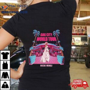 Nicki Minaj Oakland Show World Tour Tshirt