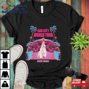 Nicki Minaj Oakland Show World Tour Tshirt