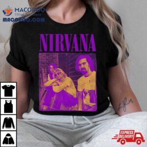 Nirvana Purple Group Shirt 3 Nirvana Purple Group Tshirt
