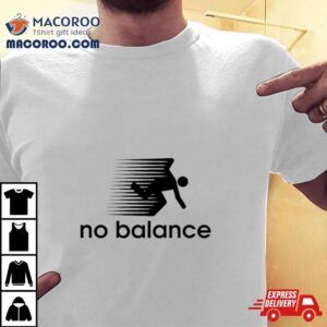 No Balance Parody Logo Tshirt