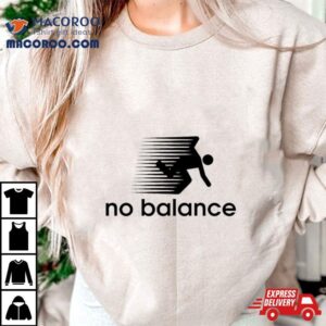 No Balance Parody Logo Tshirt