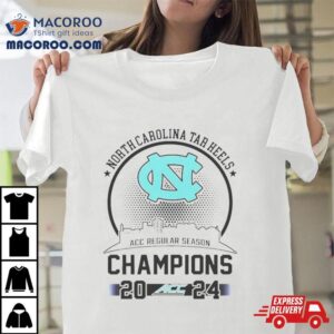 North Carolina Tar Heels Acc Regular Season Champions Tshirt