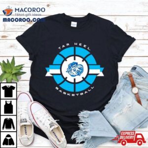 North Carolina Tar Heels Ncaa Circle Basketball Cassic Tshirt