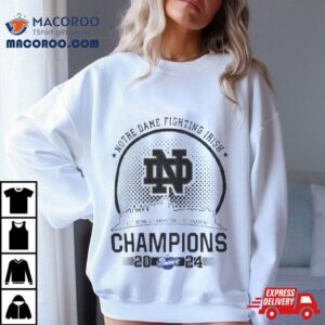 Notre Dame Fighting Irish Acc Women Champions Tshirt