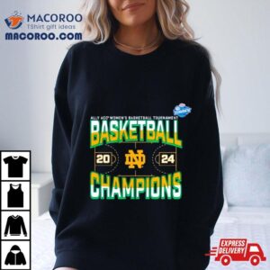 Notre Dame Fighting Irish Acc Women S Basketball Conference Tournament Champions Three Pointer Tshirt