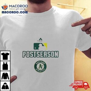 Oakland Athletics Majestic Postseason Tshirt