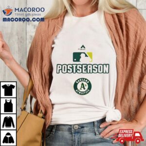 Oakland Athletics Majestic Postseason Tshirt