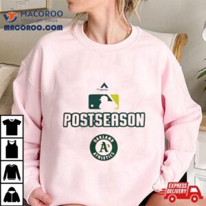 Oakland Athletics Majestic Postseason Tshirt