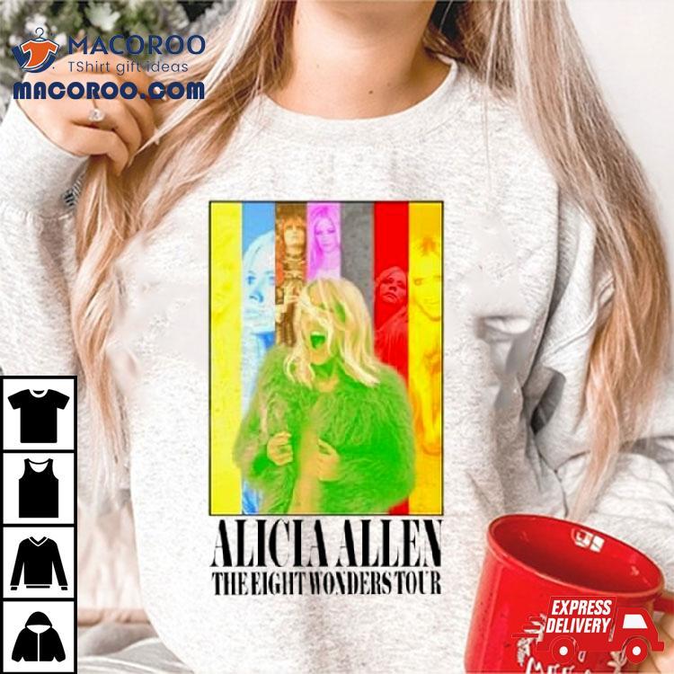 Official alicia Allen The Eight Wonders Eras Tour Shirt