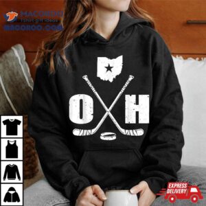 Oh Hockey Ohio State Ice Image Fan Gif Tshirt