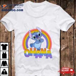 Ohana Stitch Rainbow Shirt