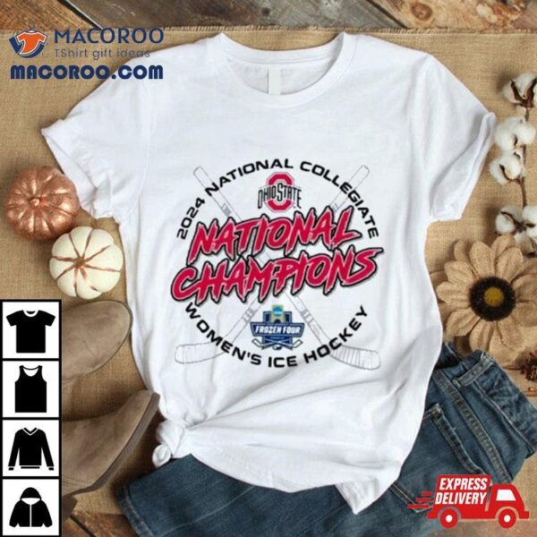 Ohio State Buckeyes Champion Unisex 2024 Ncaa Women’s Ice Hockey National Champions Locker Room Shirt