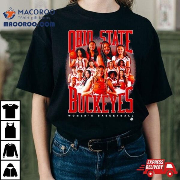 Ohio State Buckeyes Women’s Basketball Team Signature Shirt