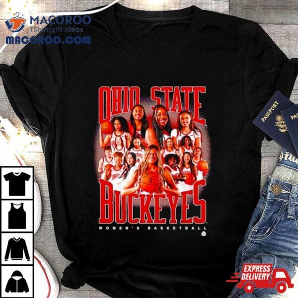 Ohio State Buckeyes Women’s Basketball Team Signature Shirt