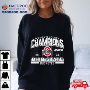 Ohio State Buckeyes Women’s Hockey 2024 Champions Shirt