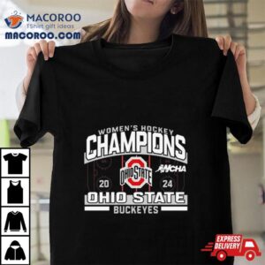 Ohio State Buckeyes Women’s Hockey 2024 Champions Shirt