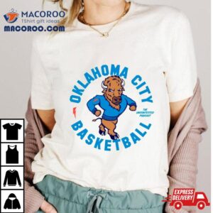 Oklahoma City Thunder Basketball Team Mascots Tshirt