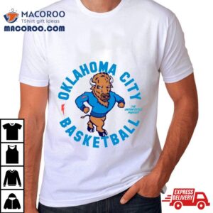 Oklahoma City Thunder Basketball Team Mascots Tshirt