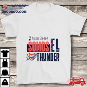 Oklahoma City Thunder Nba Noches Ene Be A Training Shirt